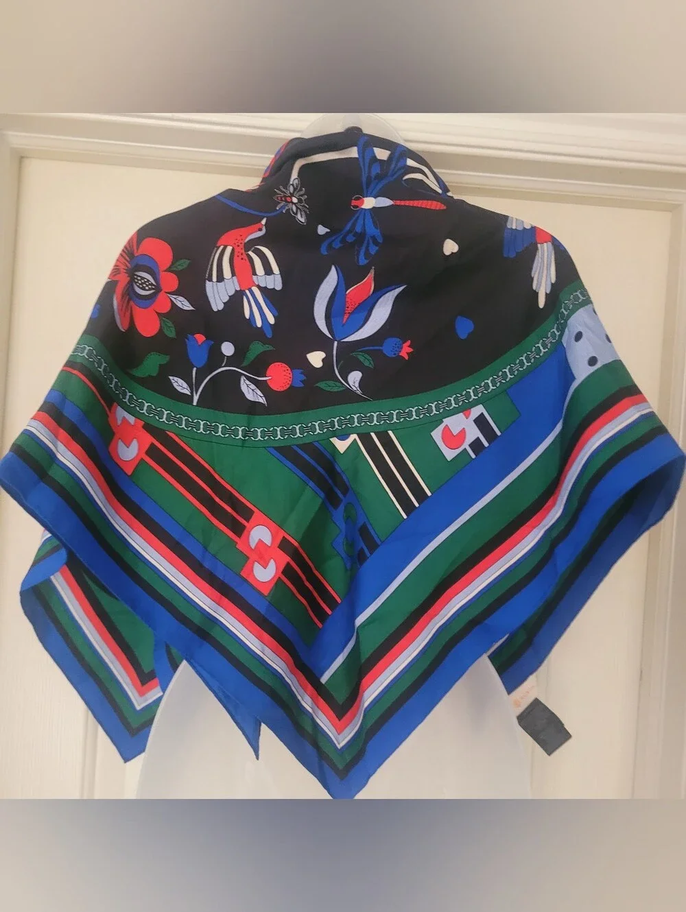 Tory Burch XL Silk Scarve